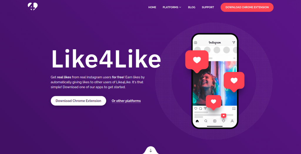 3- موقع Like4Like