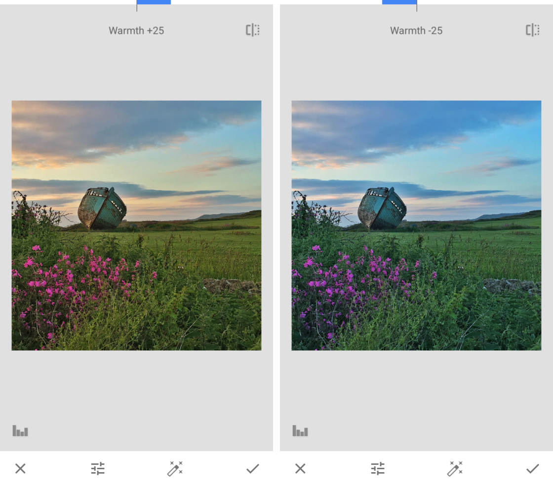 تطبيق Snapseed لتحرير الصور