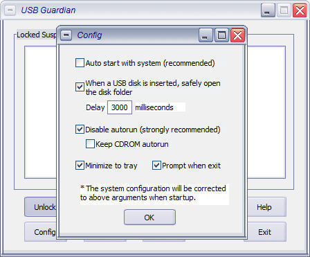 برنامج USB Guardian لتنظيف الفلاش من الفيروسات