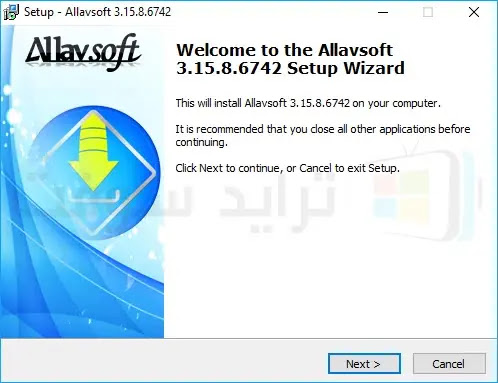 طريقة تحميل وتثبيت آخر إصدار للكمبيوتر Allavsoft بالعربية