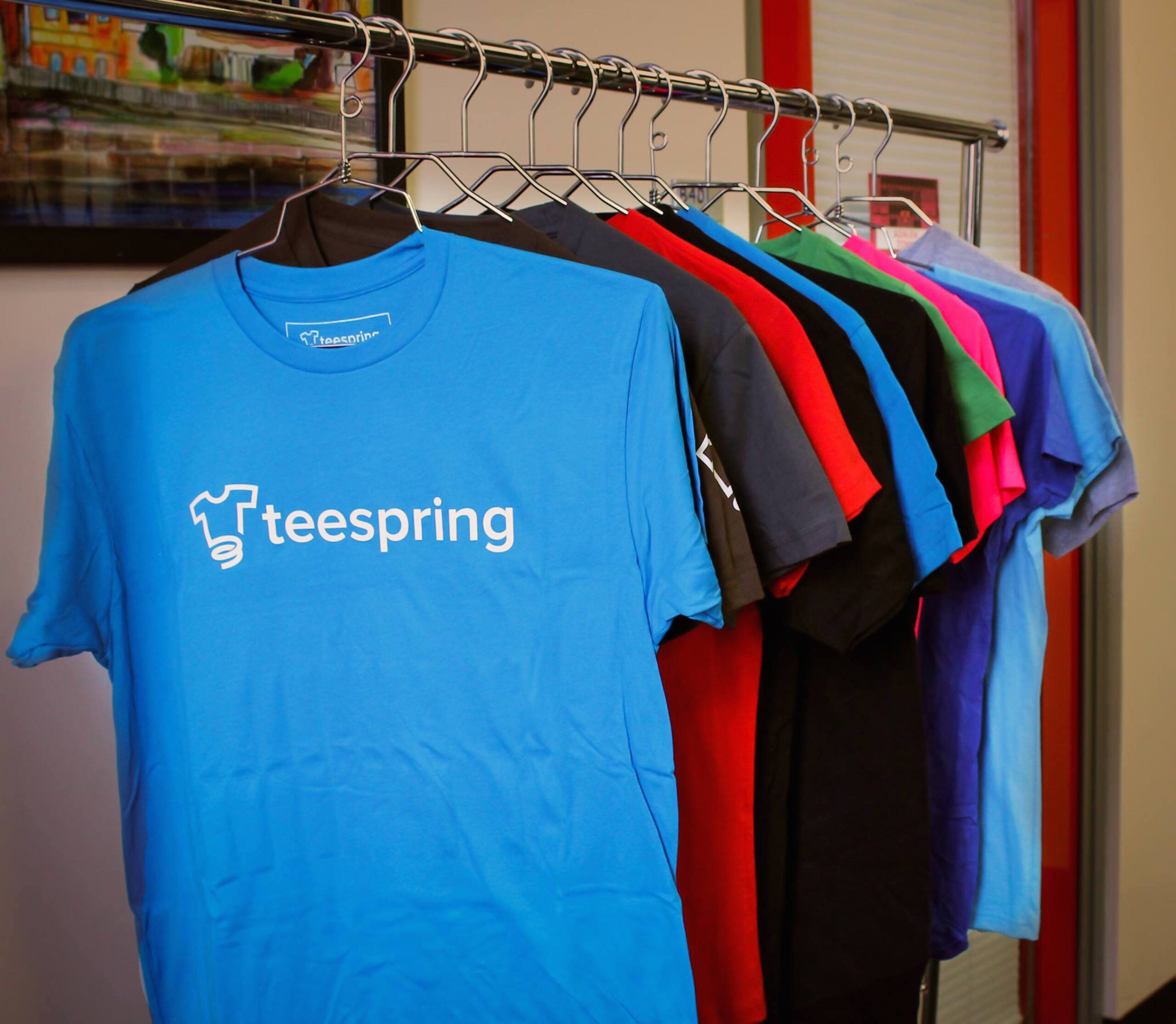 3- Teespring - من أفضل المواقع التي تزودك بأدوات تصميم القمصان