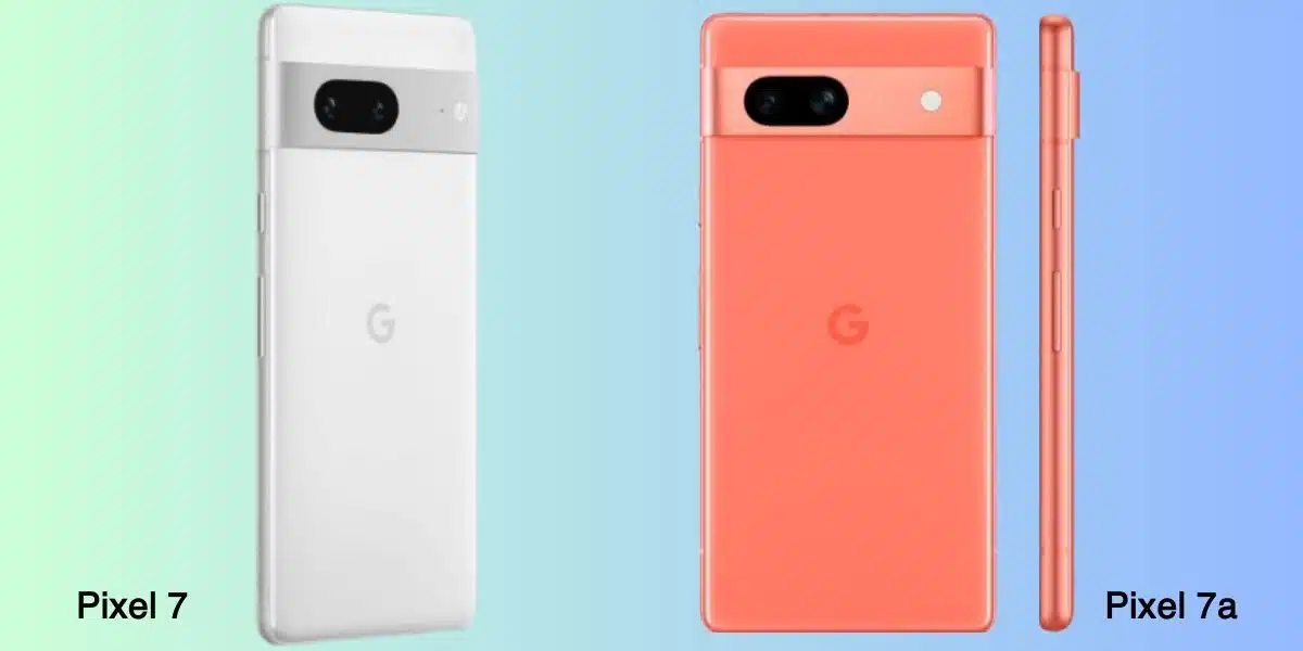مقارنة كاملة بين هواتف جوجل Pixel 7a و Pixel 7