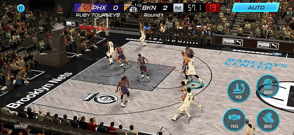 1- NBA 2K Mobile Basketball Game - أفضل ألعاب رياضة كرة السلة