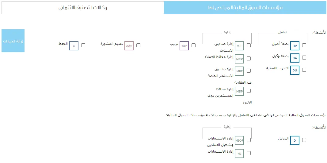 1- اختيار وسيط تداول مرخص من قبل السوق المالية السعودية