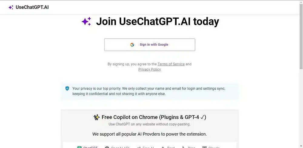 طريقة التثبيت والبدء في استخدام UseChatGPT