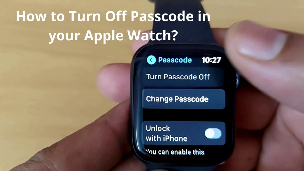 4- تأكد من إلغاء قفل apple watch الخاص بك