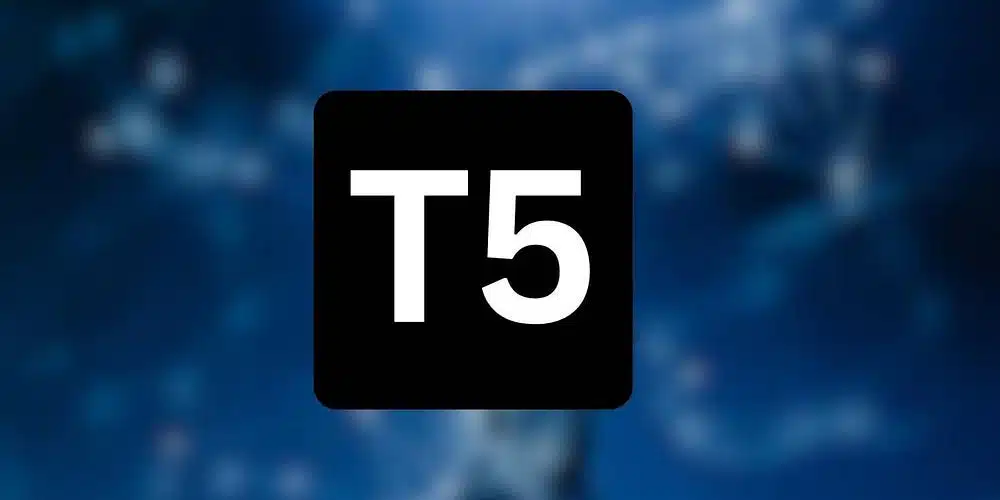 5- نموذج T5 (من النماذج اللغوية المدربة مسبقًا لتحويل النص إلى نص)