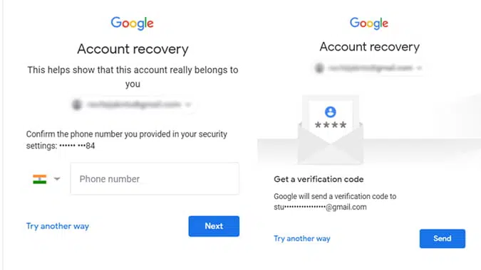 3- تواصل مع الدعم من جوجل لتسجيل الدخول بدون رمز التحقق