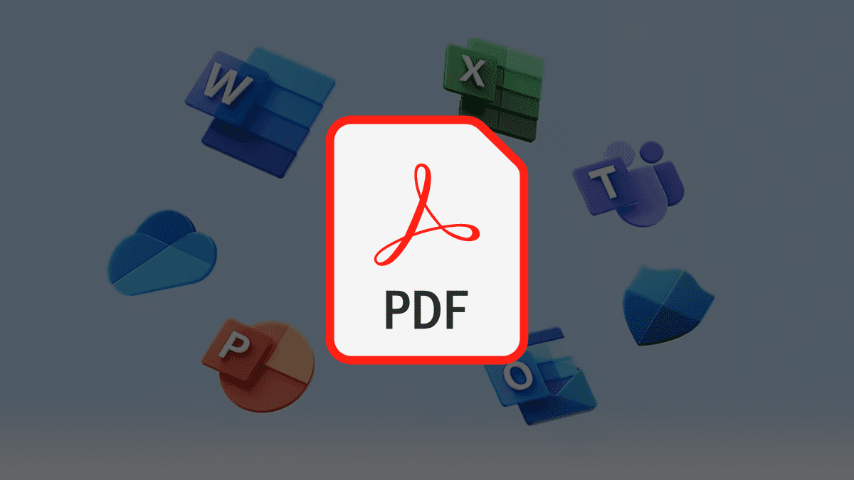 3- إنشاء وإدارة ملفات PDF - من طرق تطبيق مايكروسوفت 365 الإنتاجية