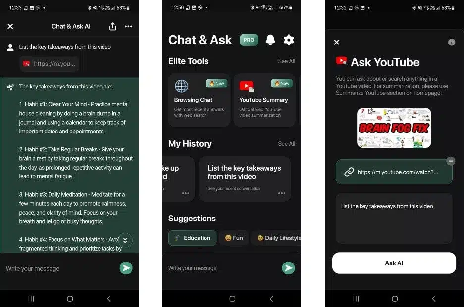 4- Chat & Ask AI