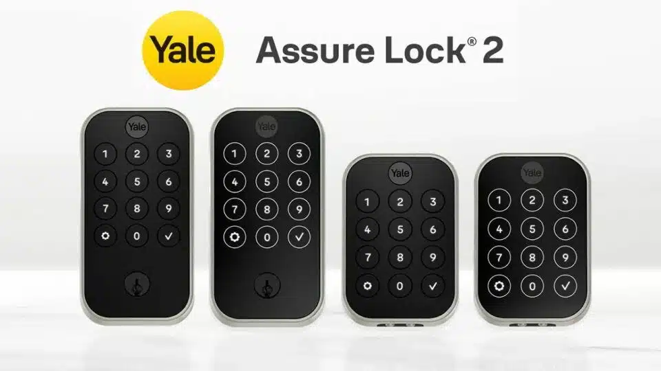 Yale Assure Lock 2 Plus سهل الاستخدام وتصميم فريد من نوعه