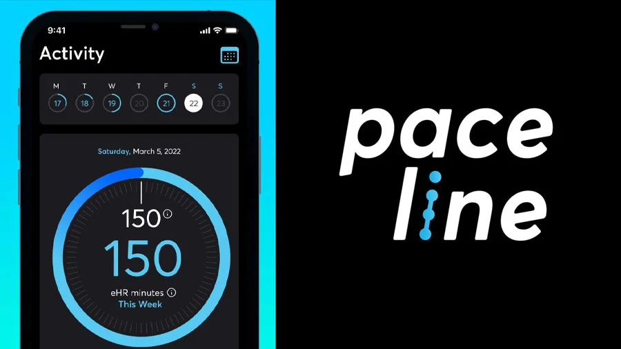 1- تطبيق Paceline 
