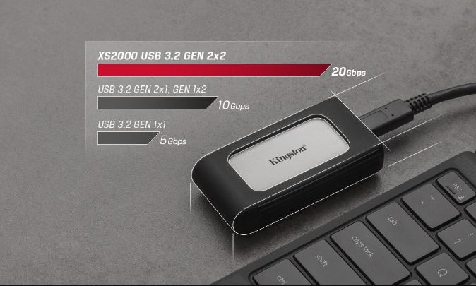 XS2000 Portable SSD .. مراجعة كاملة لوحدة تخزين كنجستون الخارجية