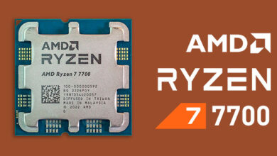 Ryzen 7 7700 .. مراجعة معالج إي إم دي الجديد والذي تصدر الترند