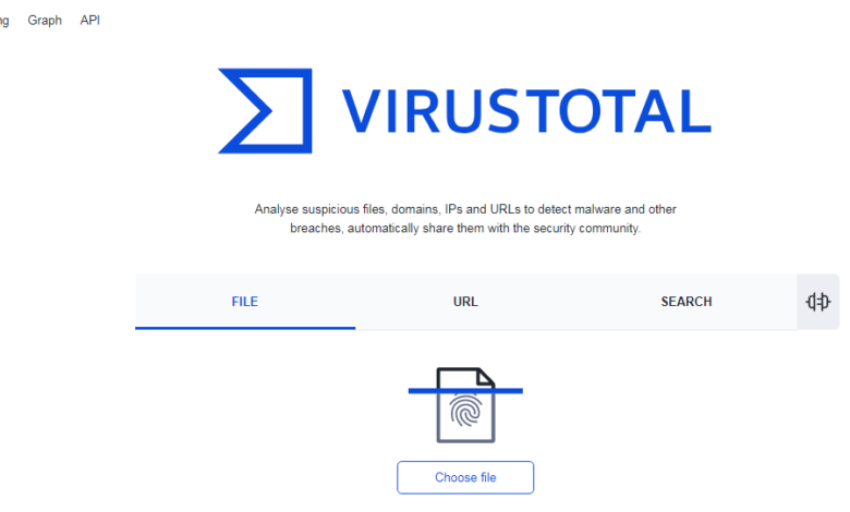 شرح بالصور لأداة VirusTotal للتحقق من احتواء أي موقع أو ملف على برمجيات ضارة
