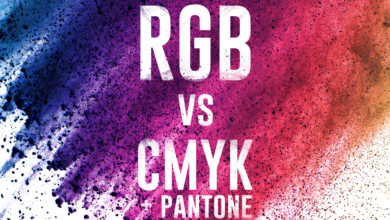تعرف على الفرق بين مُصطلحات CMYK و Pantone و RGB