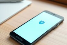 شاشة هاتف ذكي توضح تفعيل خاصية حجب الإعلانات في الأندرويد