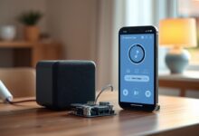جهاز سماعات ذكية محلية مبني بESP32 وهاتف قديم