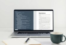 واجهة تحرير تعرض Markdown في Google Docs بجانب النص المنسق