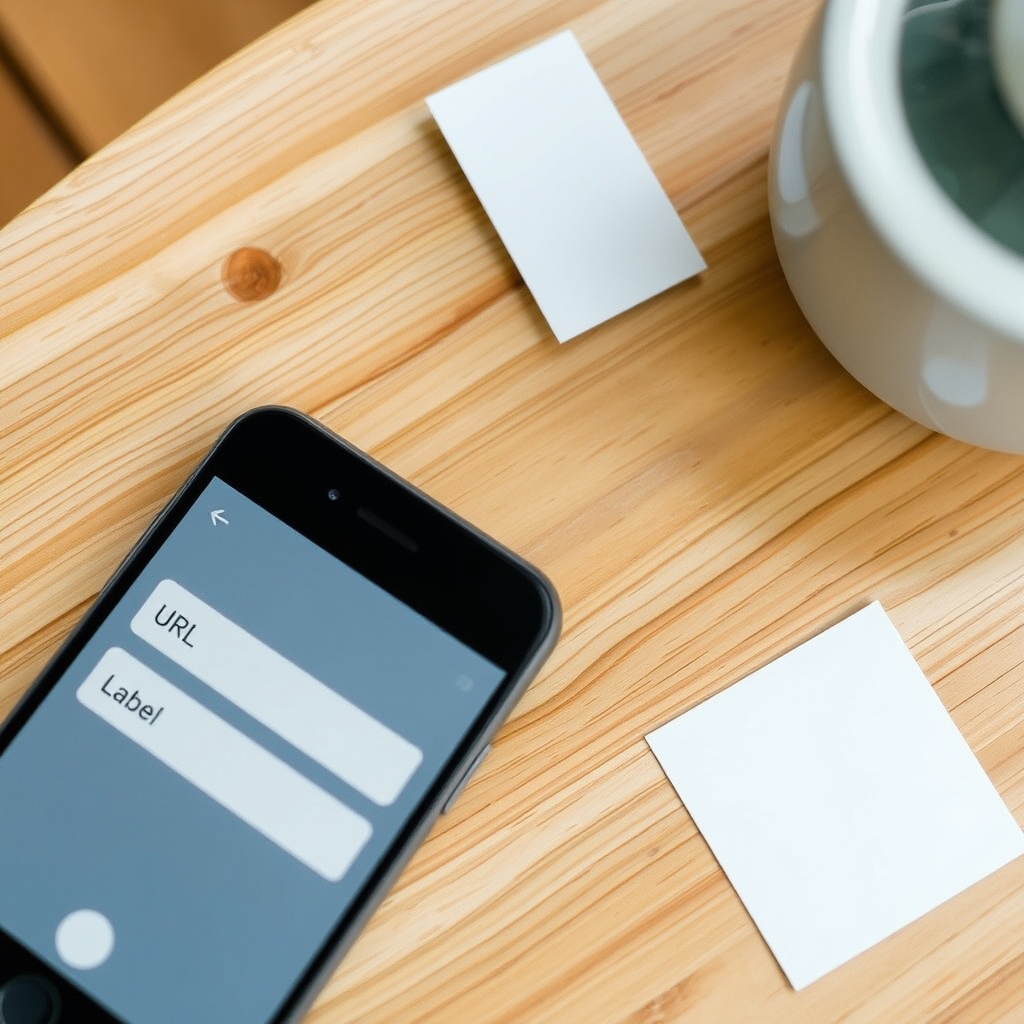 كتابة محتوى ملصقات NFC للأجهزة عبر تطبيق على الهاتف