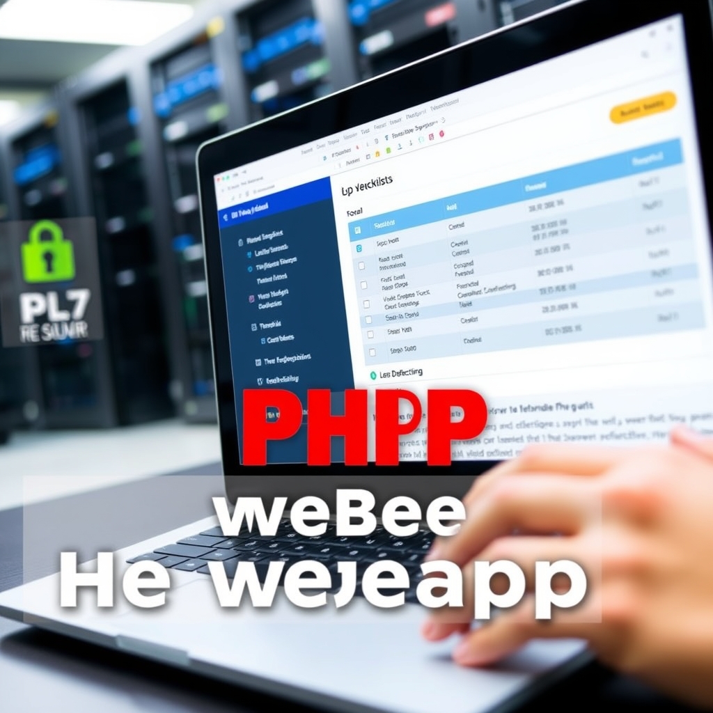 قائمة فحص أمان وخطوات صيانة لمواقع PHP