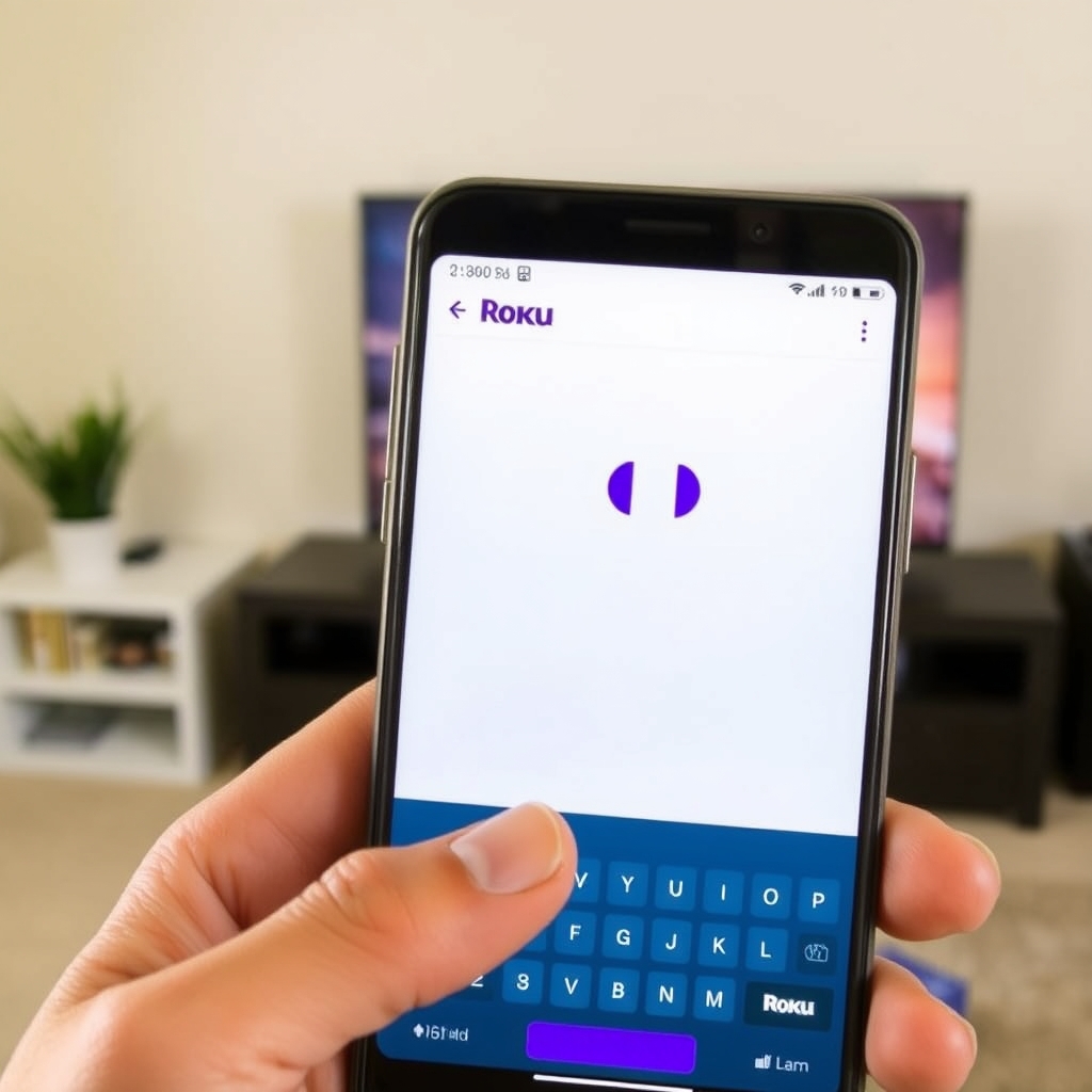 تطبيق Roku على الهاتف يظهر ميزة الاستماع الخاص — جزء من نصائح Roku