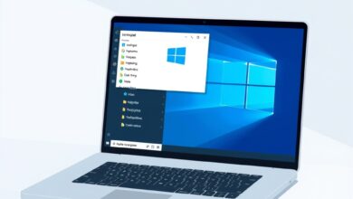 شاشة كمبيوتر توضح خطوات حذف البرامج من جذورها وتنظيف مخلفات النظام
