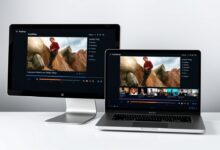 شاشة مشغّل فيديو تعرض واجهة أحد بدائل VLC
