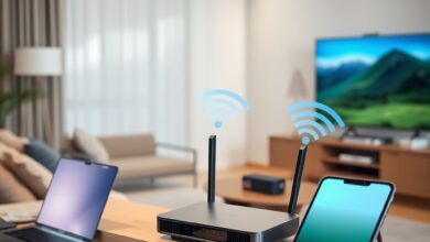 نظام Mesh منزلي يدعم Wi‑Fi 7 لتغطية أفضل