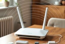 راوتر ومجموعة أجهزة إنترنت الأشياء تُظهِر تغطية Wi‑Fi HaLow